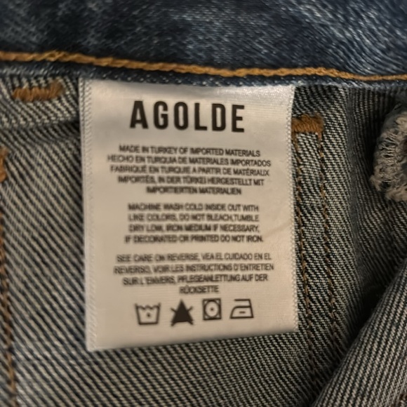 Agolde Blue Women's Jeans - Picture 11 of 15